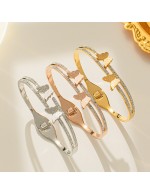 Jewels Galaxy Stainless Steel Gold, Rose...