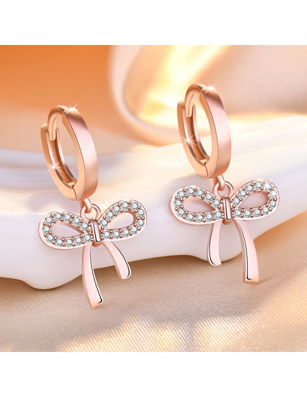 Jewels Galaxy Rose Gold Plated American Diamond St...