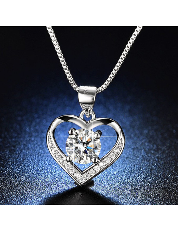Jewels Galaxy Silver Plated American Diamond Studd...