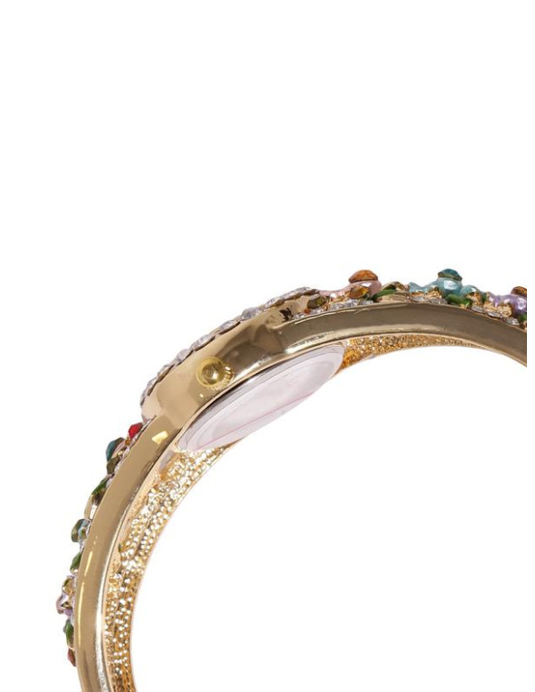 Jewels Galaxy Multicoloured Gold-Plated Handcrafted Bracelet 9026